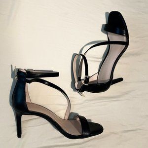 Black High Heels Sandals